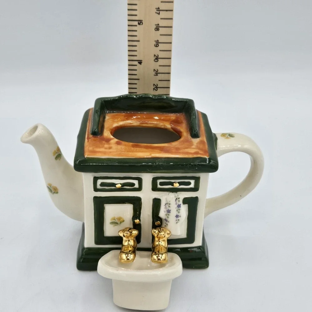 Tony‎ Carter Mini Teapot Wash Basin Made In England Vintage Collectible